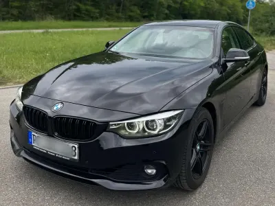 Second-hand BMW 420 Gran Coupé Advantage 184 CP (135 kW) 2017 Negru Coupe
