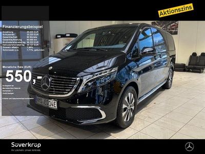 Obsidianschwarz Gebraucht 2022 Mercedes EQV300 Avantgarde Van / Kleinbus | 66.350 €