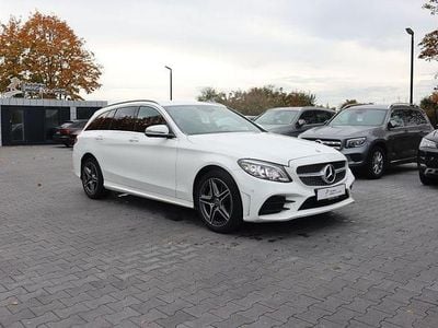 Weiß Gebraucht 2018 Mercedes C200 AMG Kombi | 20.900 € (Fairer Preis)
