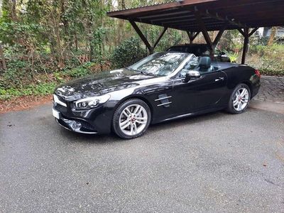 Usata Mercedes SL400 367 CV (269 kW) 2020 Nero Cabrio