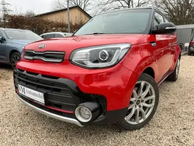 Brugt Kia Soul Turbo 204 HK (150 kW) 2018 Rød SUV