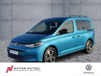 Neu VW Caddy Life 116 PS (85 kW) 2025 Blau Van / Kleinbus