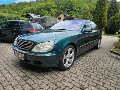 Używany Mercedes S430 279 KM (205 kW) 1999 Zielony Sedan/Limuzyna