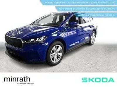 Blau Gebraucht 2023 Skoda Enyaq iV Loft SUV | 23.979 € (Superpreis)