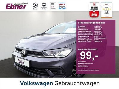 Gebraucht VW Polo Life 95 PS (69 kW) 2022 Grau Kleinwagen