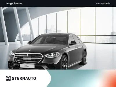 Gebraucht Mercedes S580 AMG line 510 PS (375 kW) 2022 Metalliclack obsidianschwarz Limousine