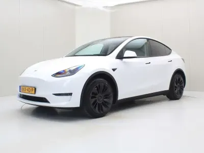 Gebraucht Tesla Model Y Long Range AWD 258 kW (351 PS) 2022 Weiß SUV