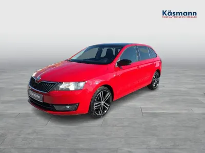 Gebraucht Skoda Rapid Style 86 PS (63 kW) 2014 Rot Kleinwagen