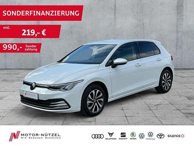 Usata VW Golf VIII Active 110 CV (80 kW) 2021 Bianco Berlina
