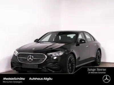 Gebraucht Mercedes E220 AMG 197 PS (144 kW) 2025 Lack obsidianschwarz (metallic) Limousine