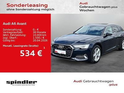 Gebraucht Audi A6 Advanced Plus 299 PS (219 kW) 2024 Firmamentblau metallic Kombi