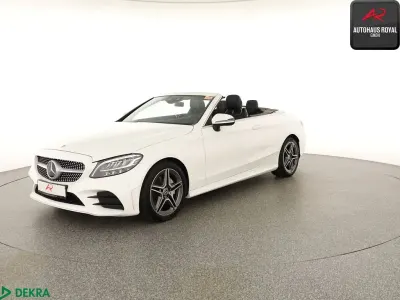 Second-hand Mercedes C220 AMG 194 CP (142 kW) 2023 Alb Cabrio