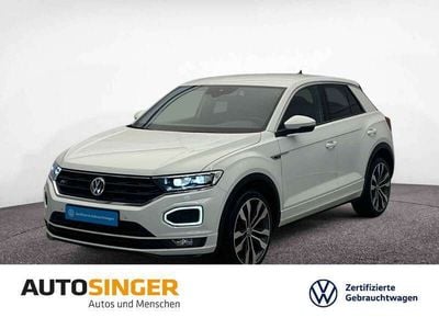 Pure white Gebraucht 2020 VW T-Roc Sportline SUV | 23.480 € (Fairer Preis)