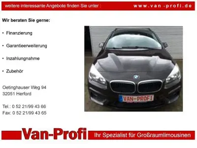Gebraucht BMW 218 Gran Tourer Advantage 136 PS (100 kW) 2015 Braun Van / Kleinbus