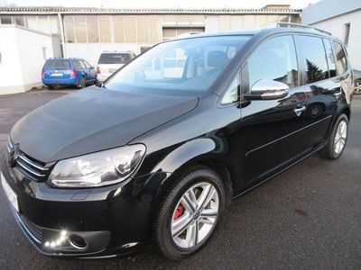 Gebraucht VW Touran Match 140 PS (102 kW) 2012 Schwarz Van / Kleinbus