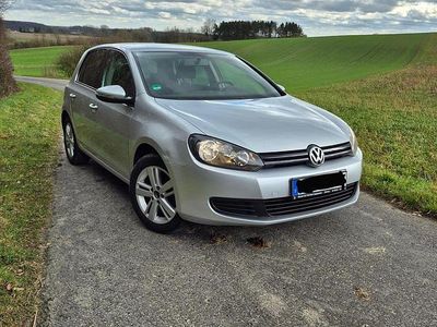Gebraucht VW Golf VI Trendline 80 PS (58 kW) 2009 Silber Kleinwagen
