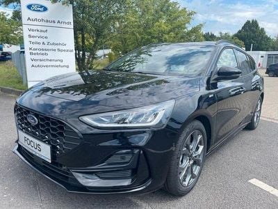 Gebraucht Ford Focus ST-Line 125 PS (91 kW) 2024 Agate black metallic Kombi