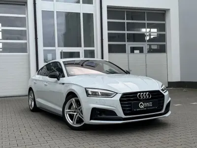 Gebraucht Audi A5 Sportback S-Line 190 PS (139 kW) 2019 Weiß Kleinwagen