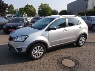 Gebraucht SsangYong Korando Quartz 178 PS (130 kW) 2018 Silber SUV