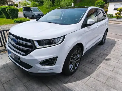 Gebraucht Ford Edge ST-Line 210 PS (154 kW) 2017 Weiß SUV