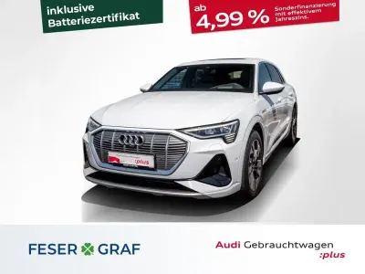 Gebraucht Audi e-tron S-Line 300 kW (408 PS) 2023 Gletscherweiß SUV