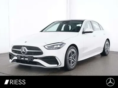 Gebraucht Mercedes C200 AMG 163 PS (119 kW) 2025 Unilack polarweiß Limousine