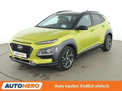 Gebraucht Hyundai Kona Premium 141 PS (103 kW) 2020 Grün SUV