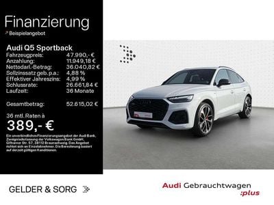 Gebraucht Audi Q5 S-Line 367 PS (269 kW) 2023 Gletscherweiß metallic SUV