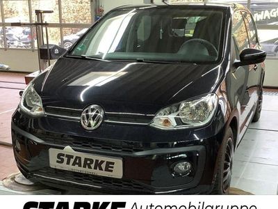 Gebraucht VW up! Sound 75 PS (55 kW) 2018 Schwarz Kleinwagen