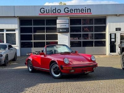 Gebraucht Porsche 911 Carrera Cabriolet 207 PS (152 kW) 1984 Rot Cabrio