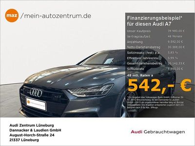 Begagnad Audi A7 Sport 252 HK (185 kW) 2020 Grå Sedan