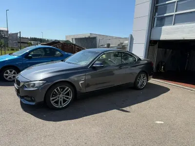 Gebraucht BMW 420 Luxury Line 184 PS (135 kW) 2015 Grau Cabrio