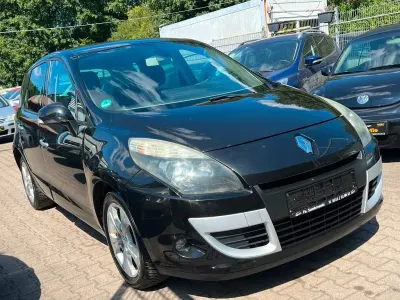 Gebraucht Renault Scénic Dynamique 131 PS (96 kW) 2009 Schwarz Van / Kleinbus
