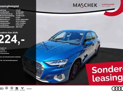 Gebraucht Audi A3 Ambiente 110 PS (80 kW) 2023 Blau Limousine