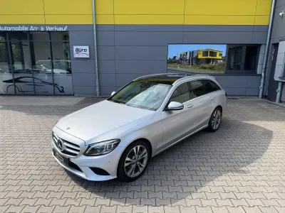 Gebraucht Mercedes C220 194 PS (142 kW) 2019 Silber Kombi