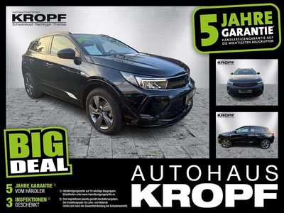 Gebraucht Opel Grandland X GS Line 131 PS (96 kW) 2023 Lackierung schwarz perla nera/ SUV