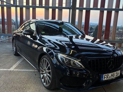Gebraucht Mercedes C200 AMG line 184 PS (135 kW) 2017 Schwarz Coupé