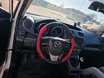 Gebraucht Mazda 5 116 PS (85 kW) 2012 Weiß Van / Kleinbus