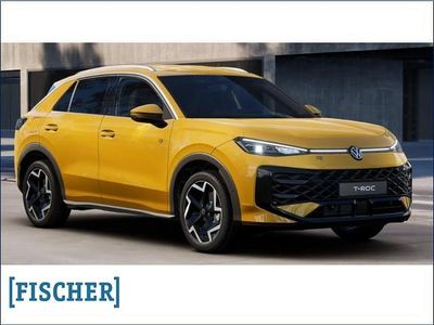 Neu VW T-Roc R-line 150 PS (110 kW) 2025 Gelb SUV