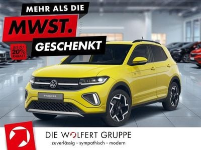 Neu VW T-Cross R-line 116 PS (85 kW) 2026 Grape yellow SUV