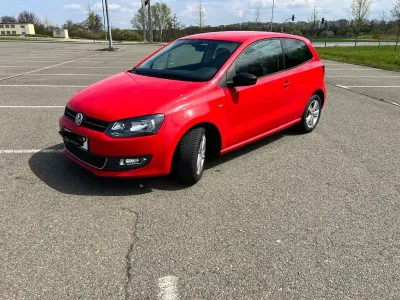 Brugt VW Polo Match 69 HK (50 kW) 2012 Rød Hatchback