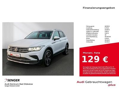 Second-hand VW Tiguan Elegance 200 CP (147 kW) 2022 Alb SUV