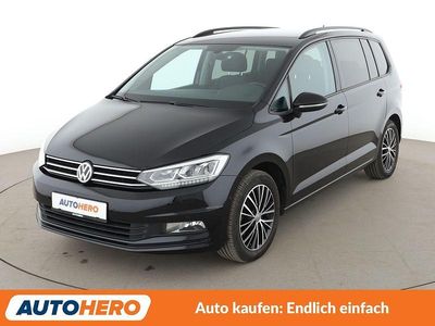 Gebraucht VW Touran Comfortline 150 PS (110 kW) 2015 Schwarz Van / Kleinbus