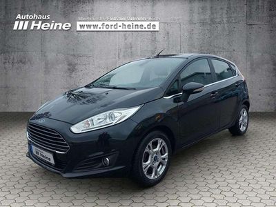 Schwarz Gebraucht 2014 Ford Fiesta Titanium Kleinwagen | 8.490 € (Teuer)