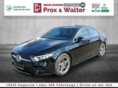Second-hand Mercedes A180 AMG line 136 CP (100 kW) 2020 Negru Berlinǎ