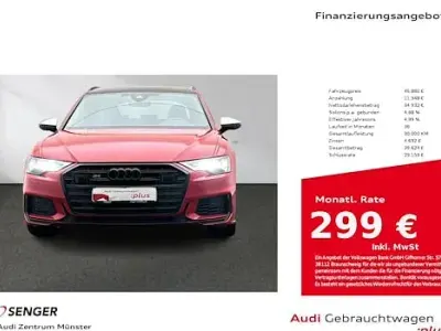 Brugt Audi S6 Ambiente 344 HK (253 kW) 2021 Rød Stationcar