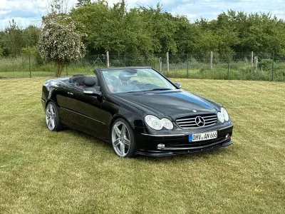 Gebraucht Mercedes CLK320 218 PS (160 kW) 2004 Schwarz Cabrio