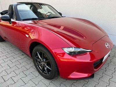 Second-hand Mazda MX5 Exclusive-Line 131 CP (96 kW) 2016 Roșu Cabrio