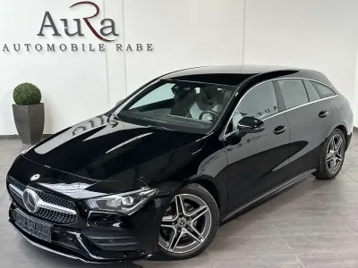 Gebraucht Mercedes CLA200 AMG line 150 PS (110 kW) 2022 Nachtschwarz Coupé