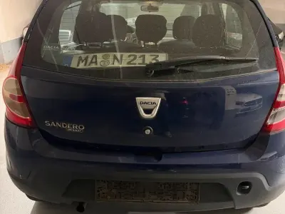 Gebraucht Dacia Sandero 75 PS (55 kW) 2009 Blau Kleinwagen